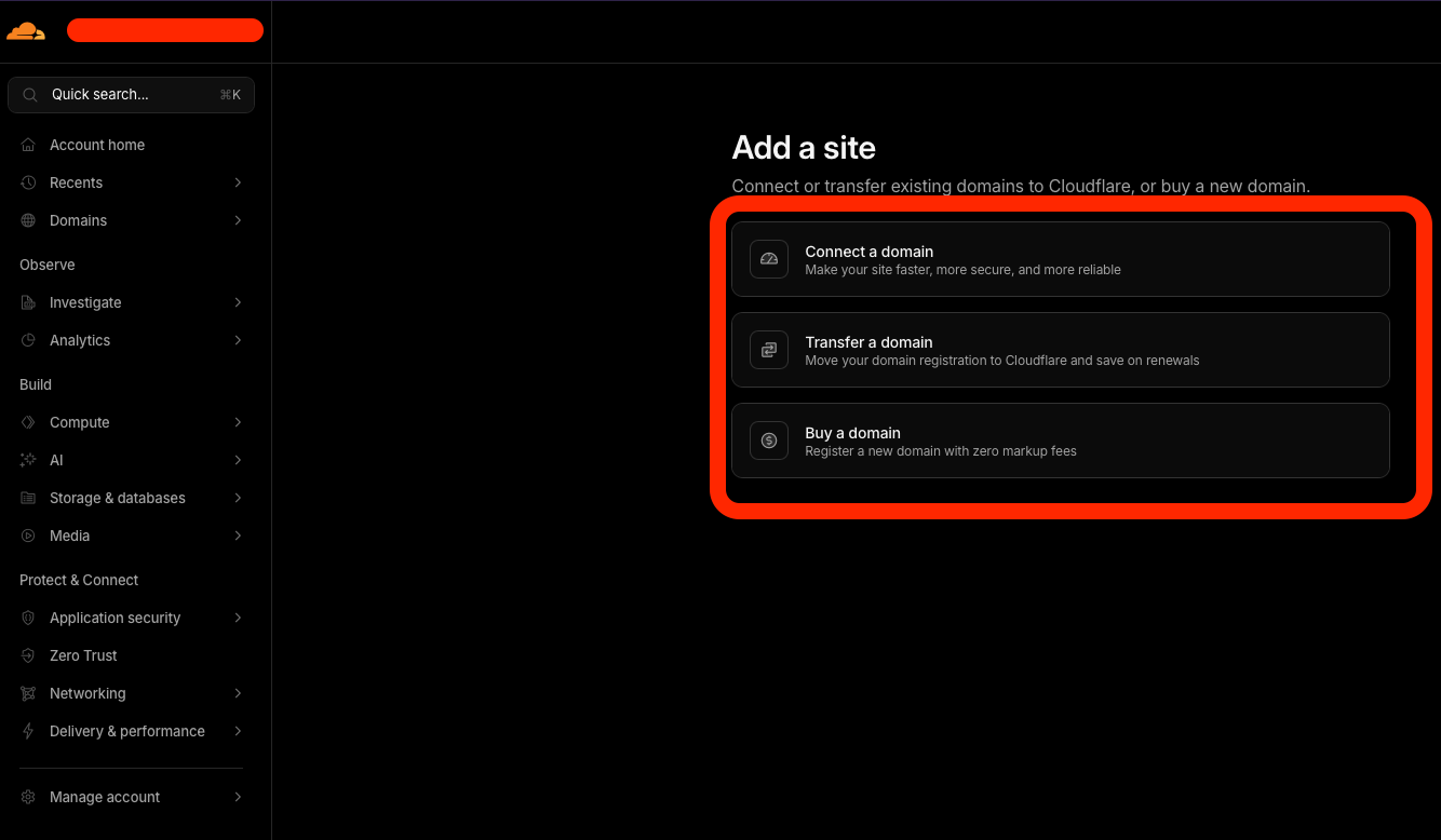 cloudflare buy domain