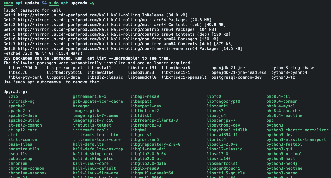 ubuntu server update