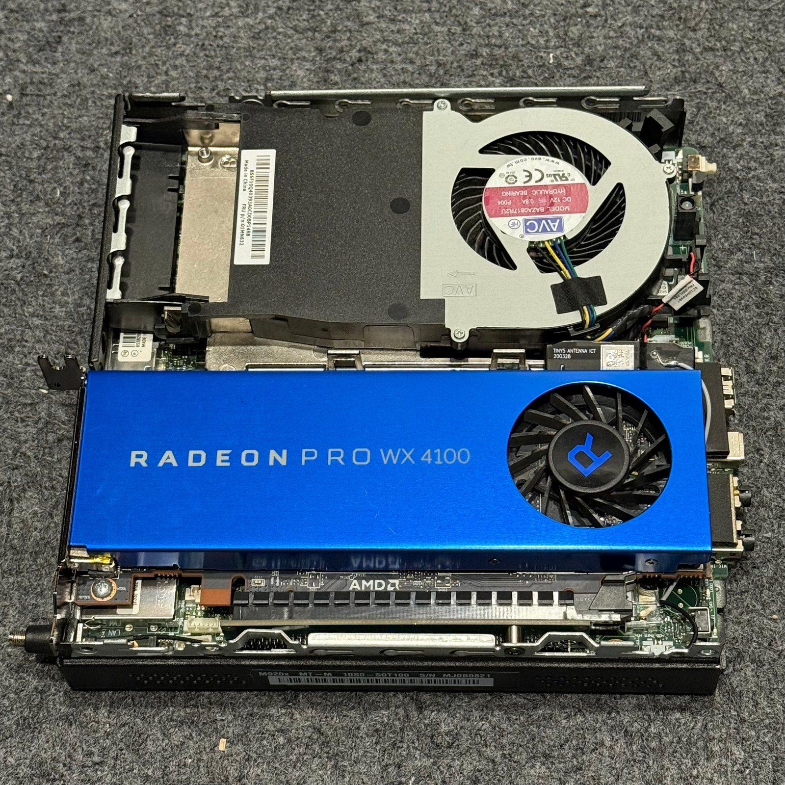 Motherboard alternate view